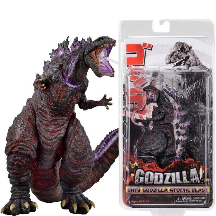 Pajangan Action Figure Neca Godzilla Shin Godzilla Atomic Blast