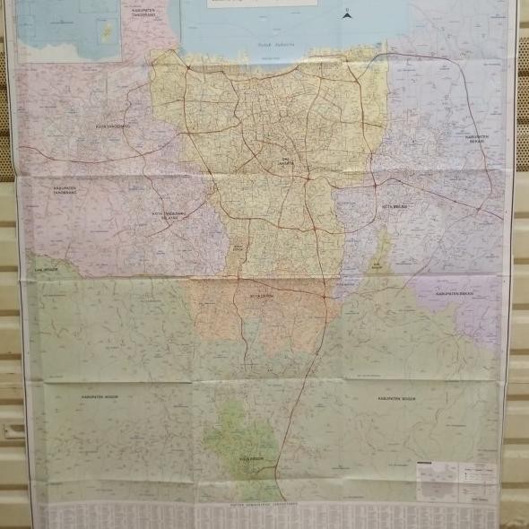 

Peta Jabodetabek Lipat Uk Besar