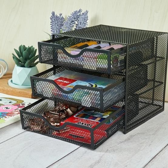 

Joyko Desk Set Organizer / Tempat Alat Tulis Kantor Joyko Besi Ds-27