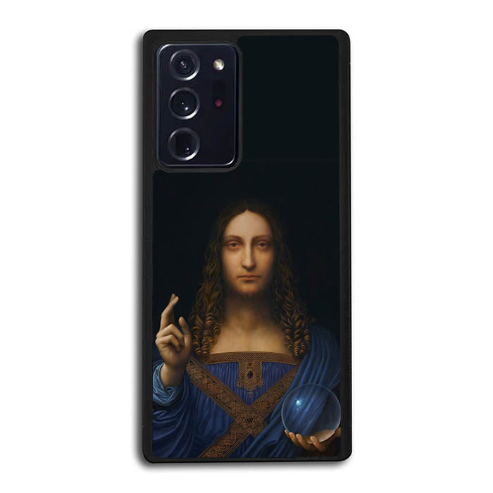 Casing Custom Hardcase Softcase Samsung Galaxy Note 20 10 9 8 FE Ultra Plus Lite Salvator Mundi Leon