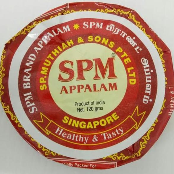 

monggo] APPALAM (PAPADUM) SPM 120G / Kerupuk India