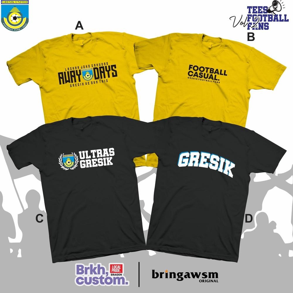 Terlaris Kaos Gresik United Ultras Gresik Kaos Kaos Awaydays