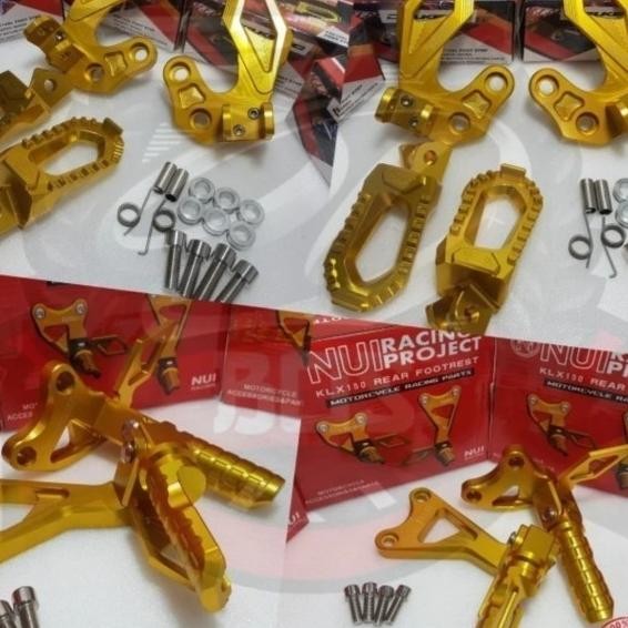 Footstep Klx 150 Dtraker Bf Sl Delkevic Set Depan Belakang