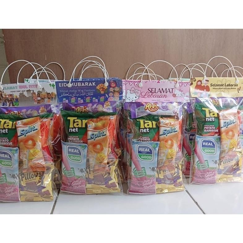 

fgh-56 Paket Hemat FS051B (isi 10 paket) bingkisan ulang tahun / hadiah lomba / snack makanan Murah