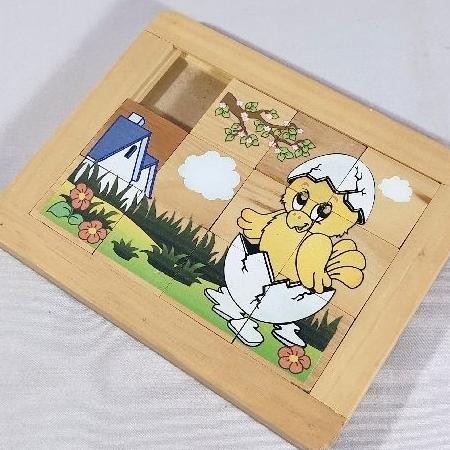 Wooden Puzzle Geser