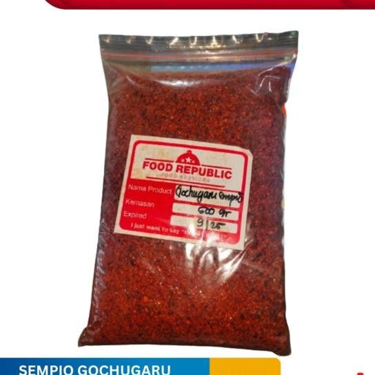 

Gochugaru Kasar Korea Repa 500 Gr / Bubuk Cabe Korea Sempio Kimchi