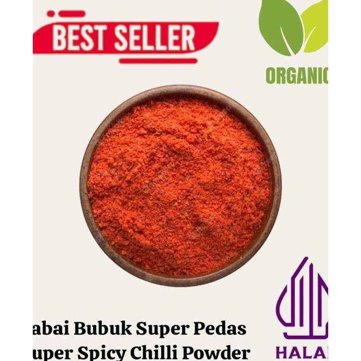 

Bubuk Cabe Pedas 1 Kg / Spicy Chilli Powder / Cabai Bubuk