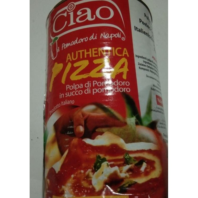 

Saus Tomat Ciao Pizza Sauce Tomato 4100 Gr Italy