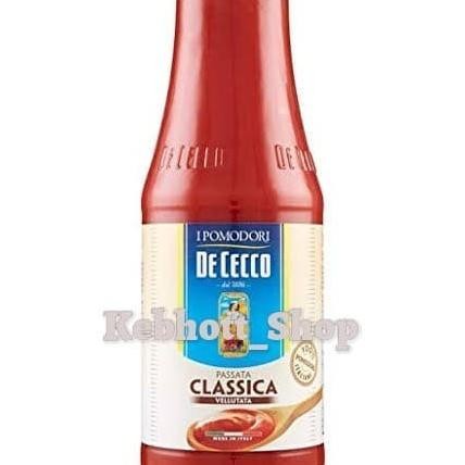 

De Cecco Passata Classica Vallutata Tomato Sauce 700 Gr | Saus Tomat