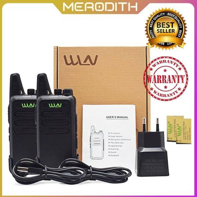 WLN KD-C1 Mini Radio handy Talkie UHF Radio Two Way ht KDC1 WLAN ORI