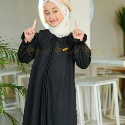 Gamis Anak Perempuan Terbaru 2024 Mididres Style Santriwati Pondok Gams Pakaian Muslimah Kekinian Ga