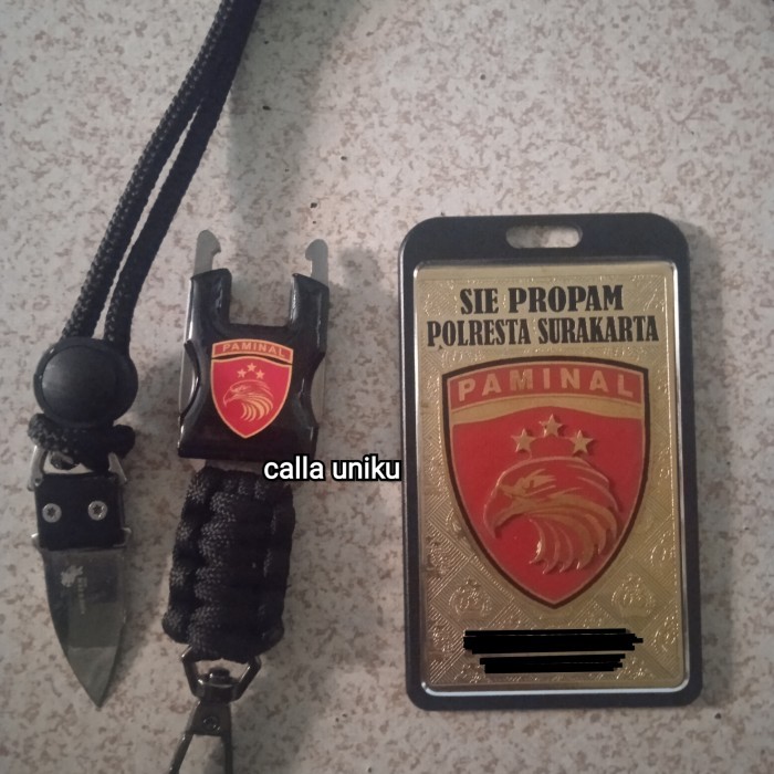 

Terbaru!!! lencana id card paminal