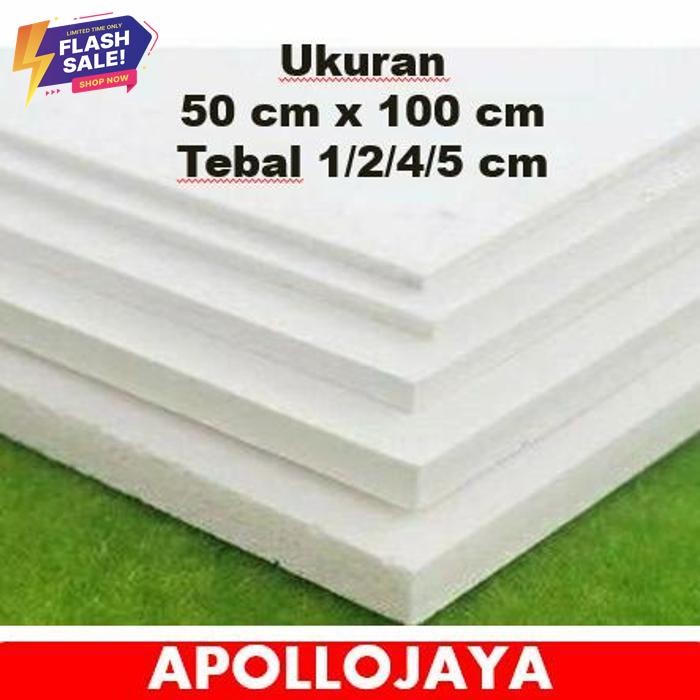 

Flash Sale Styrofoam Sterofoam Gabus 50 Cm X 100 Cm Jaminan Mutu