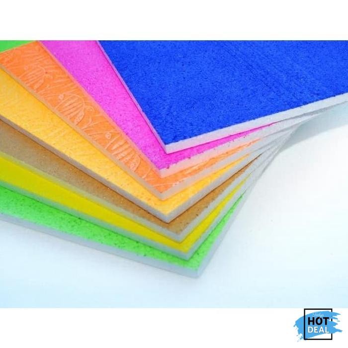 

Original Styrofoam Warna Ukuran 40*60*1,5Cm / Sterofom Prakarya/Meding Promo Terbatas