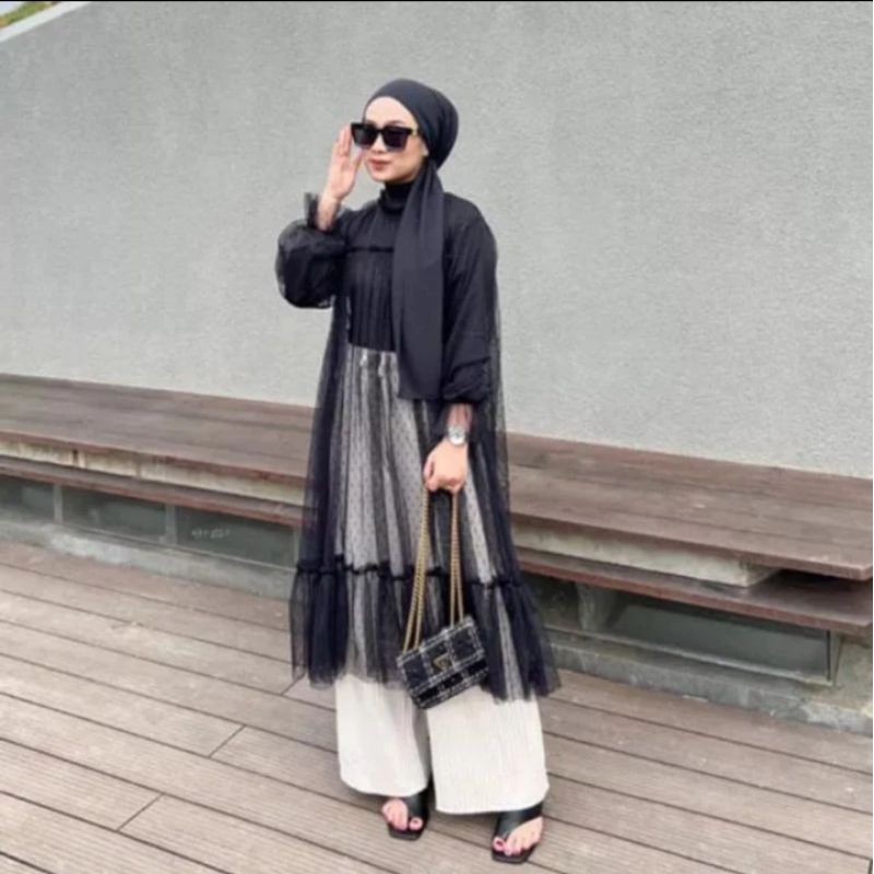 Tuniq Tunic Tonik Tunika Polos Dewasa Tunika Atasn Tonij Kekinian Pakaian Kerja Tumik Muslim Tunnik 