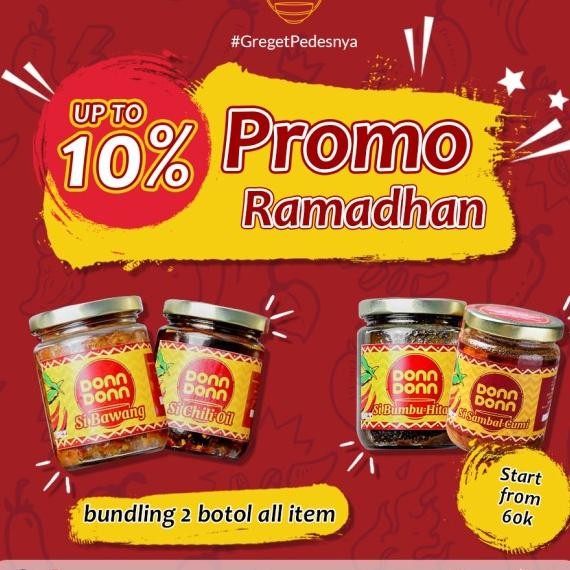 

Set Sambel 2 Varian (Sambal Bawang, Sambal Terasi, Chili Oil)