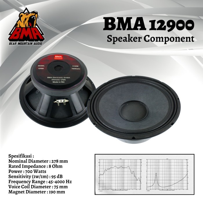 Speaker Mid Low 12 inch murah kualitas bagus