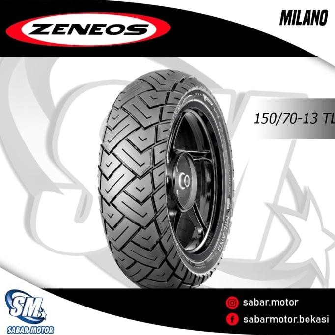 Ban Zeneos Milano 150/70-13 Ban Tubeless Belakang Yamaha Nmax