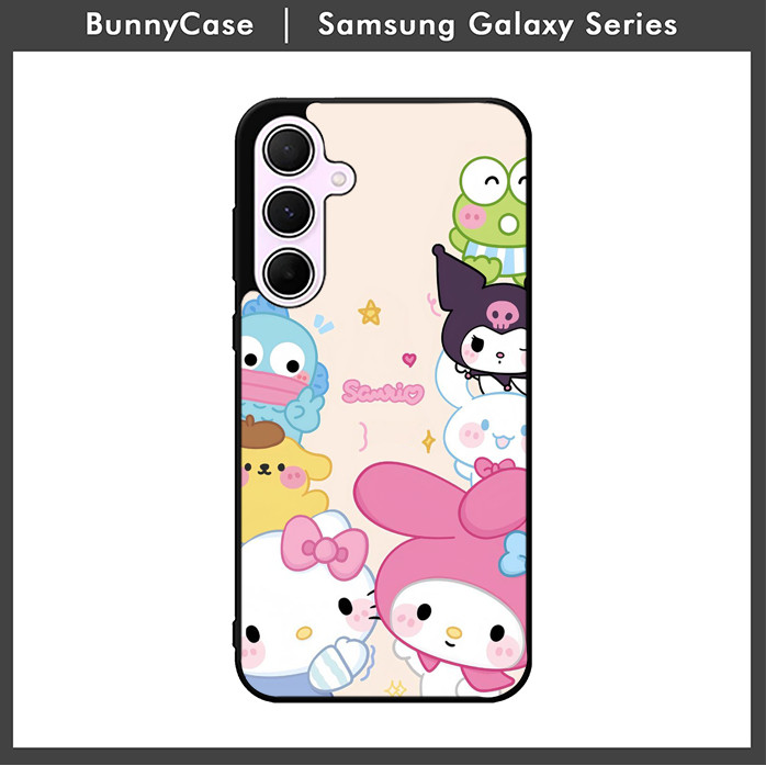 Case Casing Samsung Galaxy A55 A35 A25 A15 A54 A34 A24 A14 A73 A53 A33 A23 A13 5G Sanrio Characters 