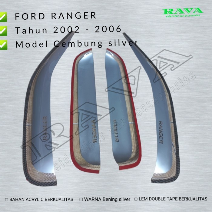 Talang Air Mobil Ford Ranger 2002 - 2006 Cembung Baru