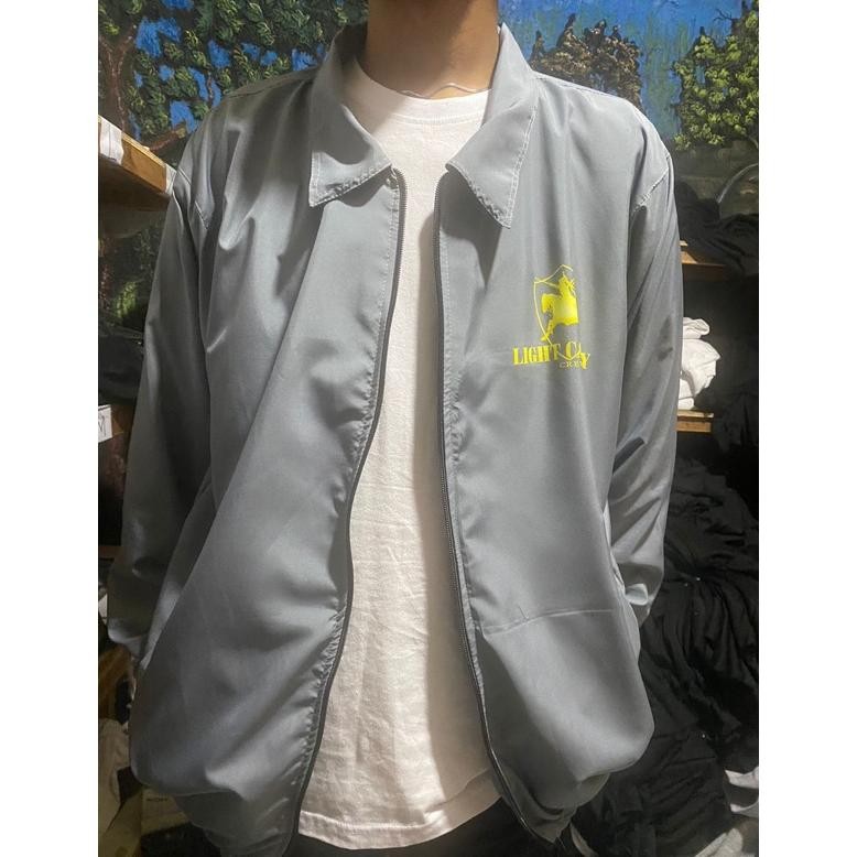 KT78 Jaket Owen Knight LIGHT CAVALRY Crew Wind Breaker Manhwa Outfit Viral