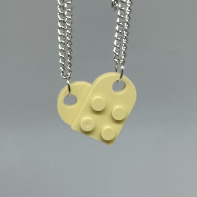 Kalung Motif Lego - Aksesoris Kalung Couple Persahabatan Lucu