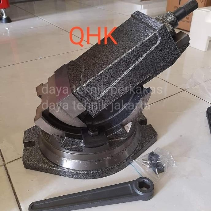 ragum putar qhk - catok derajat 5" - catok jungkit 125 - ragum derajat