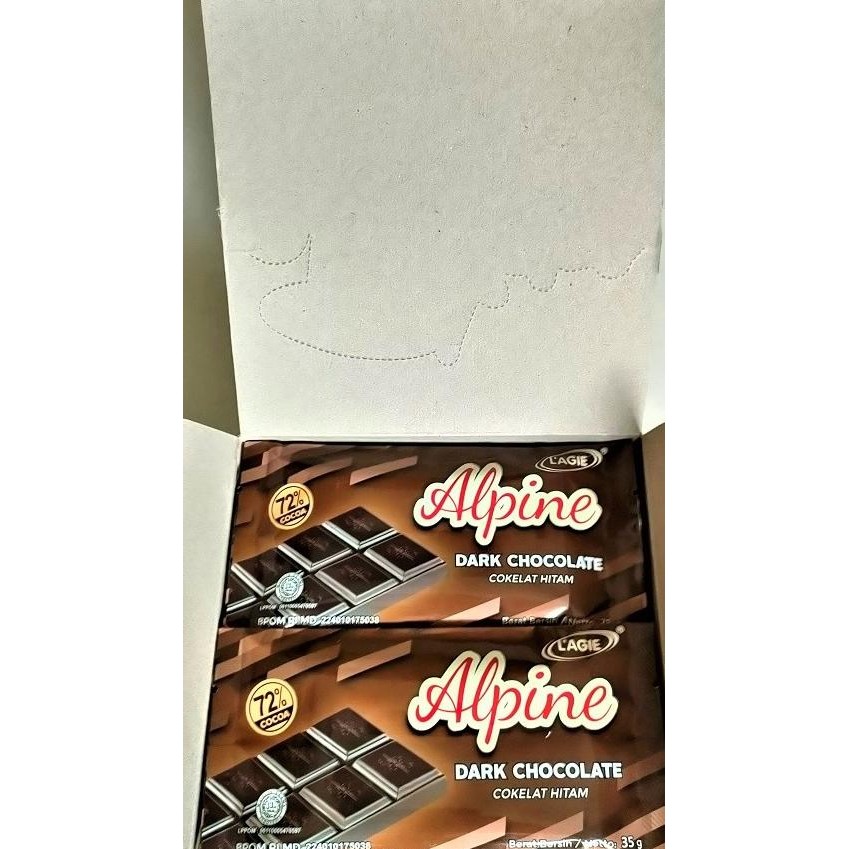 

Lagie Alpine Dark Chocolate (Box) 12 Pcs