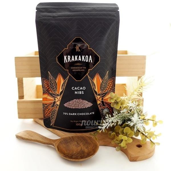 

Krakakoa, Cacao Nibs With 70% Dark Chocolate 100Gr