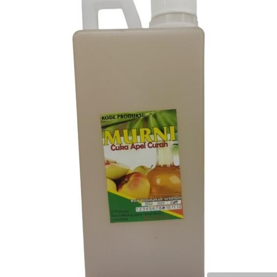 

Cuka Apel Curah Murni 1 Ltr