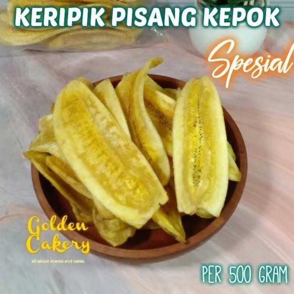 

Keripik Pisang Kepok - 500 Gram