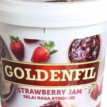

Goldenfil Strawberry Jam 1 Kg ( 50% Buah )