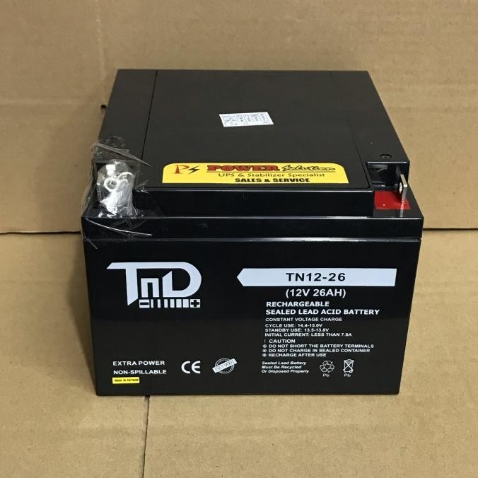 Accu Aki Baterai kering Vrla Battery TND 12V 26Ah