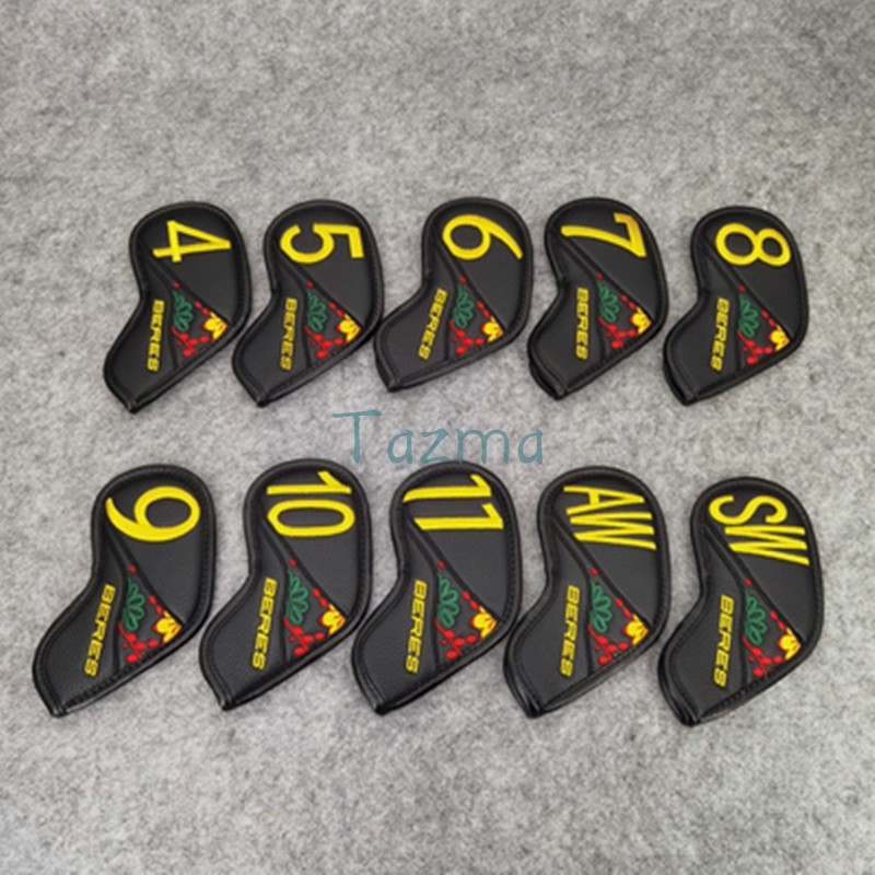 Penutup Kepala Besi Klub Golf Bermerek Honma Beres (4,5,6,7,8,9,10,11,Aw,Sw) Tahan Air untuk Penutup