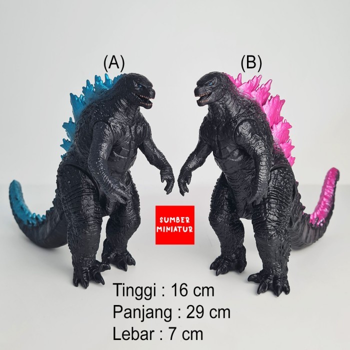 Titanus Godzilla 2019 Figure King of The Monster Mainan Godzila