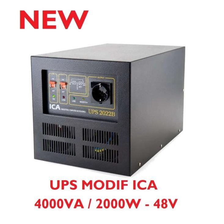UPS MODIF ICA 2022B 4000VA 2000Watt 48VDC UPS NEW