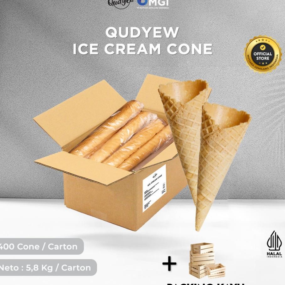 

Mutiaragelang.Id Qudyew Kerucut Cone Es Krim 1 Karton