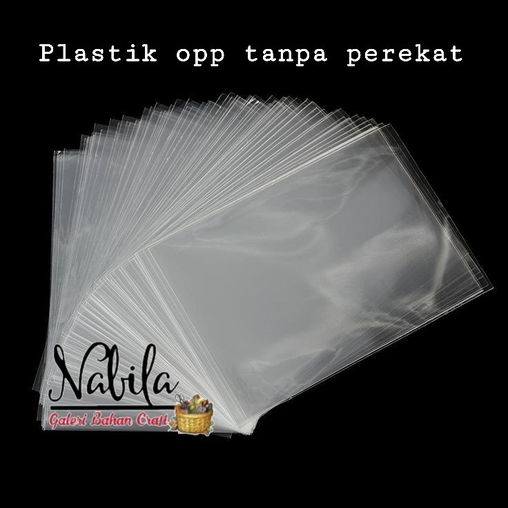 BELANJA (1 ONS) PLASTIK OPP/PLASTIK SOUVENIR/PLASTIK KACA A5