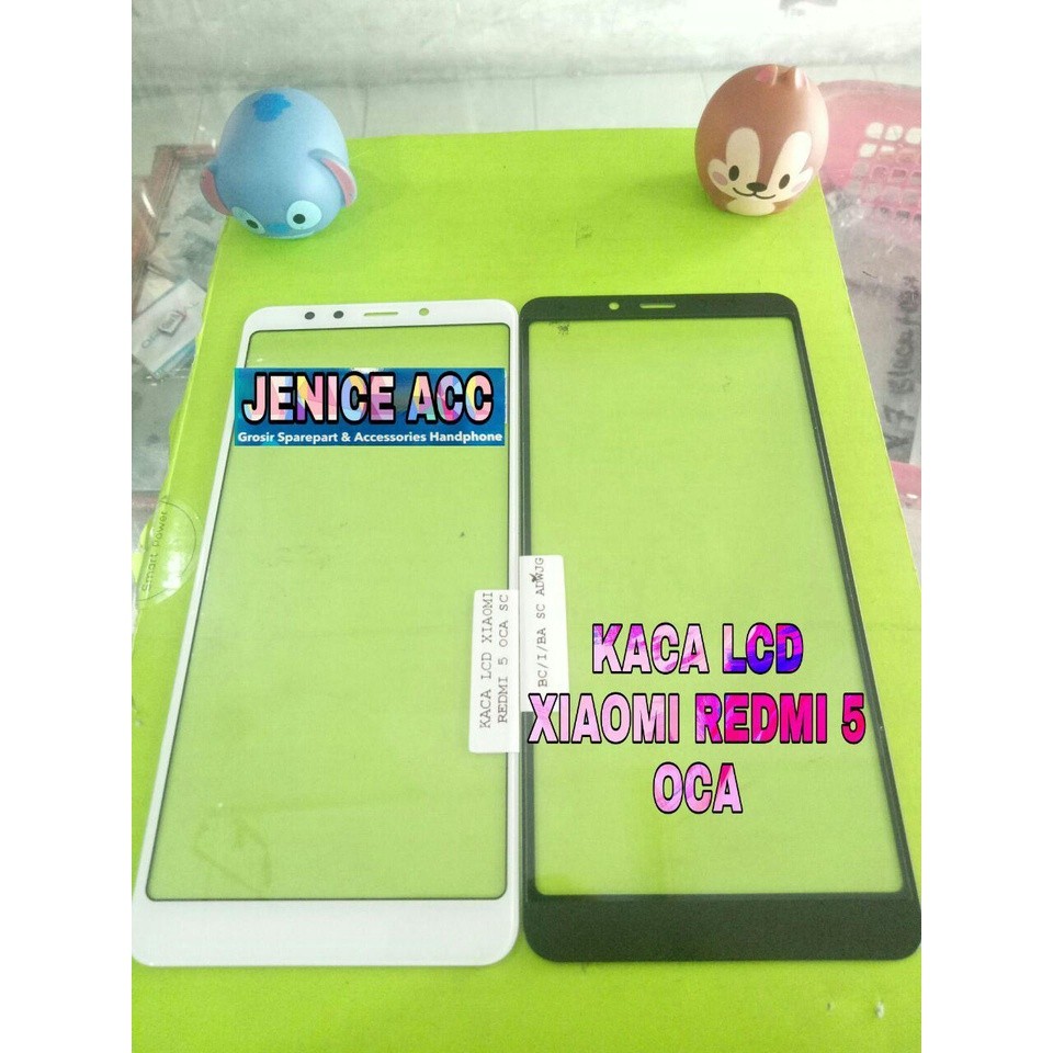 KACA LCD XIAOMI REDMI 5 KACA XIAOMI REDMI 5+OCA