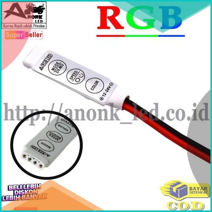 Modul Led RGB - Led Controller RGB Dimmer Mini - Modul Led Controler 8