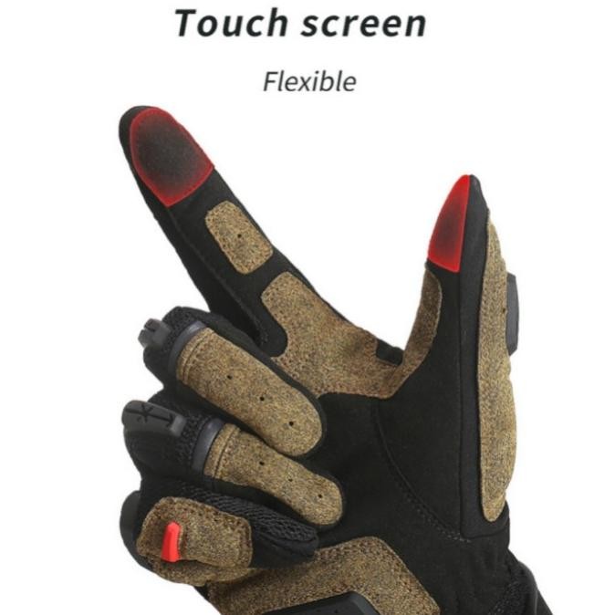 Motowolf Gloves Motor Full Finger Sarung Tangan Motor Touch Screen