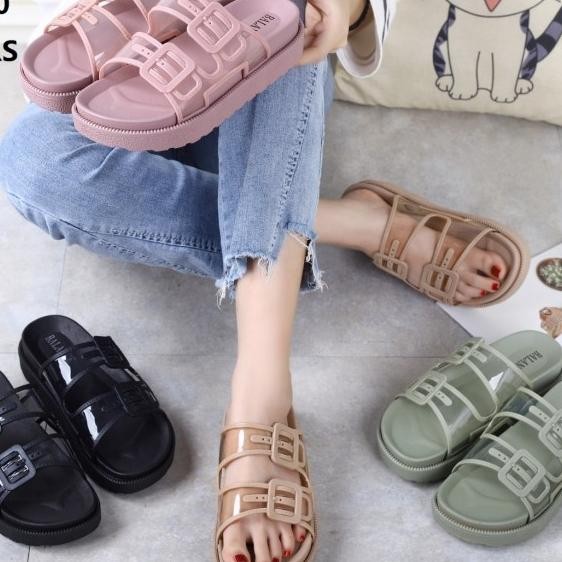 Dm131 Sendal Sandal Korea Wanita Cewek Lucu Lubely