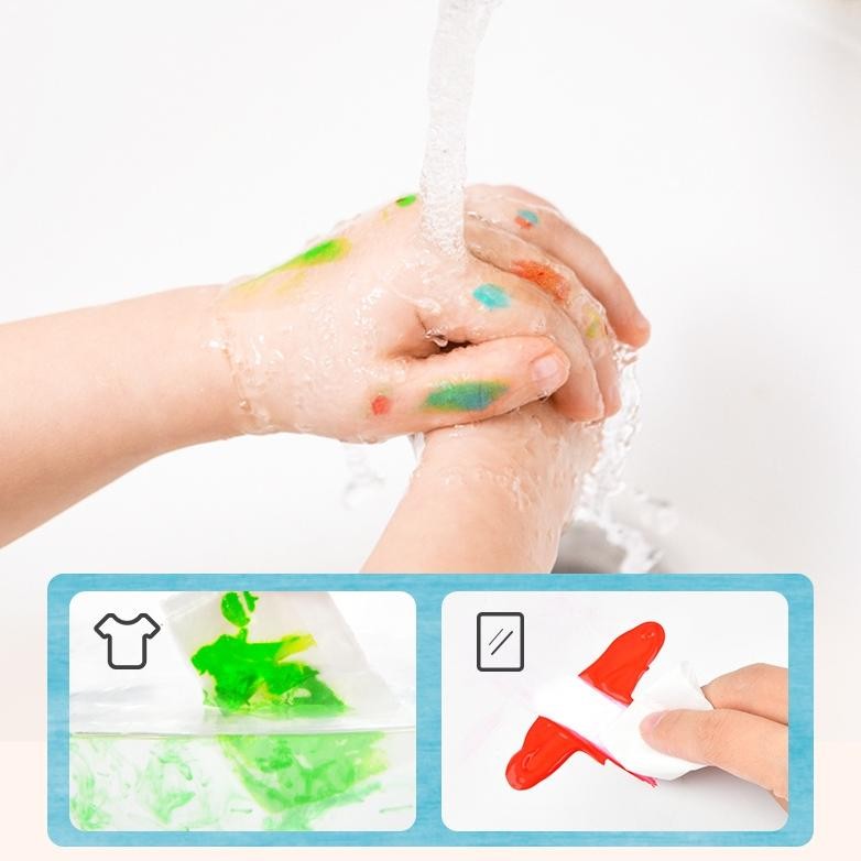 

SALE Mideer Washable Finger Paint Non Toxic Hand Painting Cat Tangan Anak Mideer ba-34