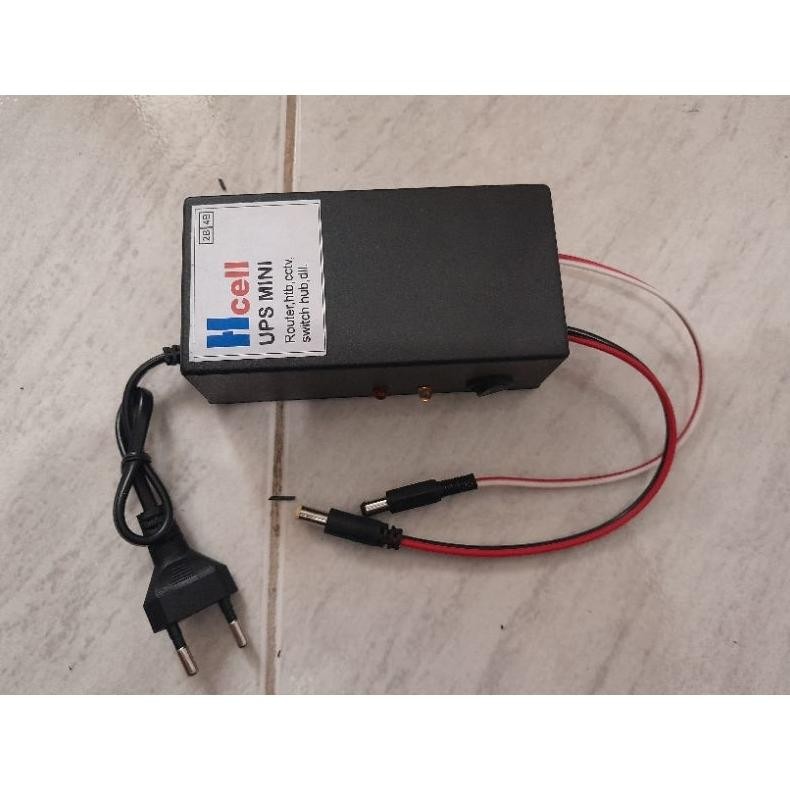 TERMURAH ups mini plus batrai include adaptor out 5v, 9v, 12v, 19v, 24v se-7