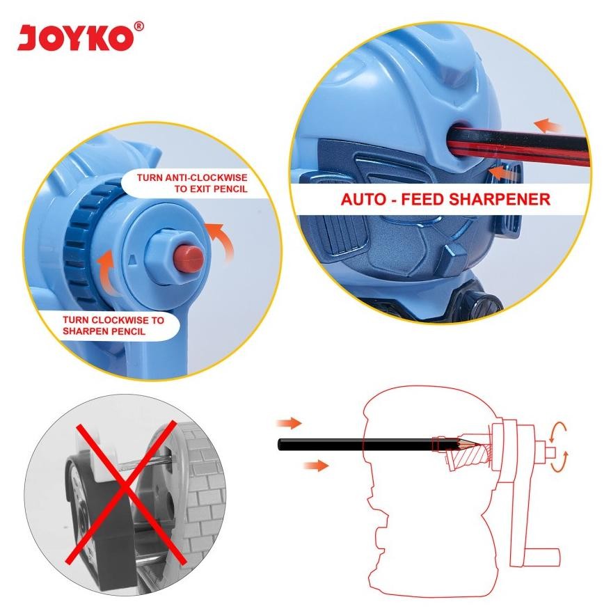 

PROMO Rautan Putar | Serutan Putar | Rautan Meja Joyko A-165CO Robot Oz67