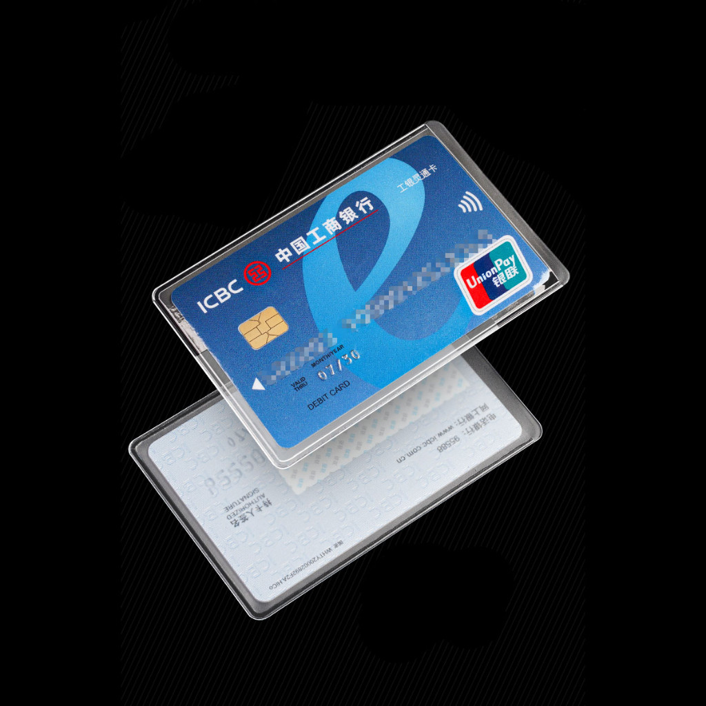 

Plastik Pelindung Kartu ATM/SIM/KTP Cover Card Anti Gores Tahan Air HM050 - XOBOX