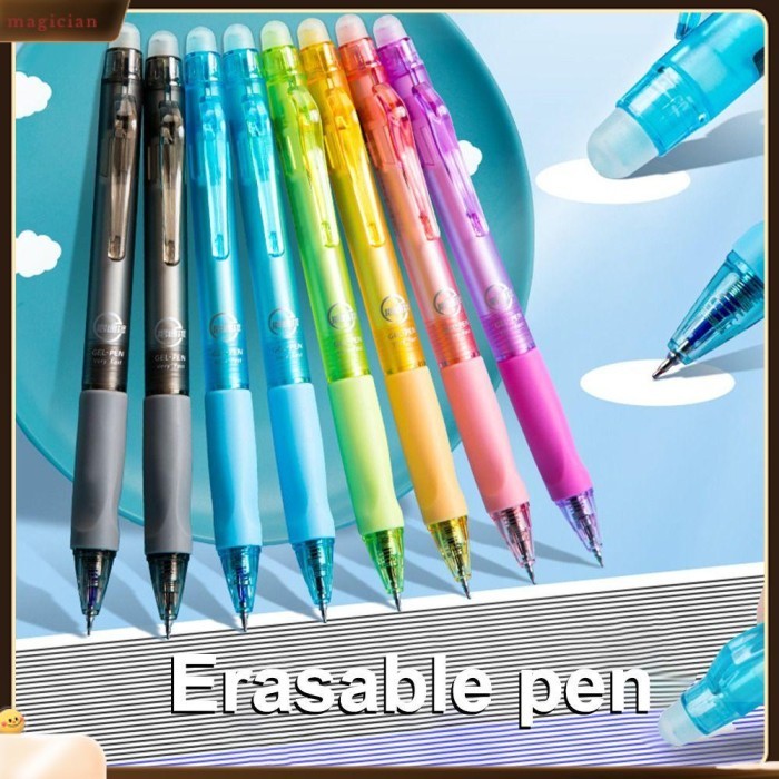 

Vee Mag 3Pcs/Set Pena Gel Perlengkapan Kantor Sekolah Alat Tulis Pena
