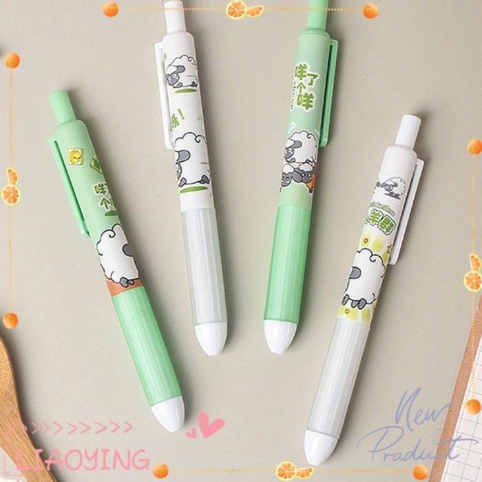 

Vee Ly 6Pcs/Set Pena Gel Perlengkapan Kantor Sekolah Alat Tulis Pocket Pen