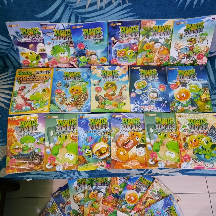 

Bana Segel Buku Plants Vs Zombies Komik Sains Edukasi Anak Educomics Why