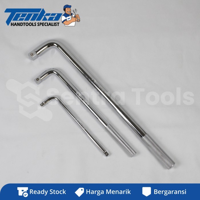 GAGANG SHOCK KUNCI SOCKET L OFFSET HANDLE TENKA KUALITAS JEPANG